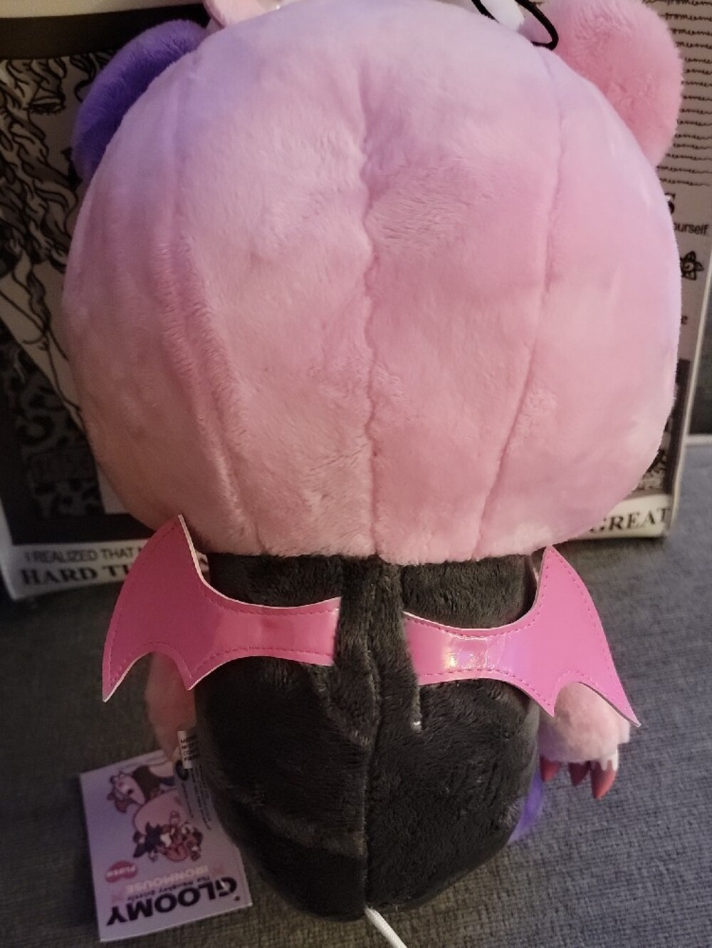 NWT Gloomy Bear X Ironmouse Collaboration Limited Edition Gloomy Bear Plush - Picture 7 of 8